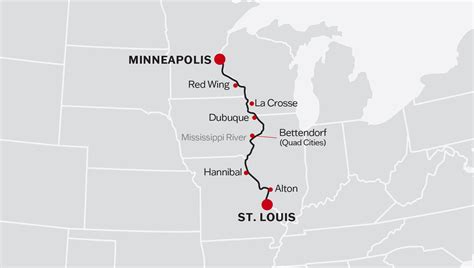 St. Louis to Minneapolis .